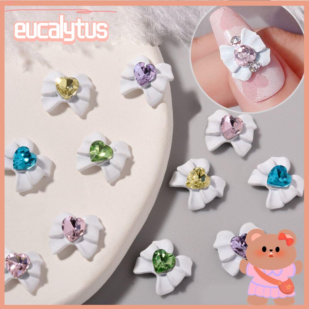 Set 2 Phụ Kiện Trang Trí Móng Nghệ Thuật Hình Nơ 3D Charms