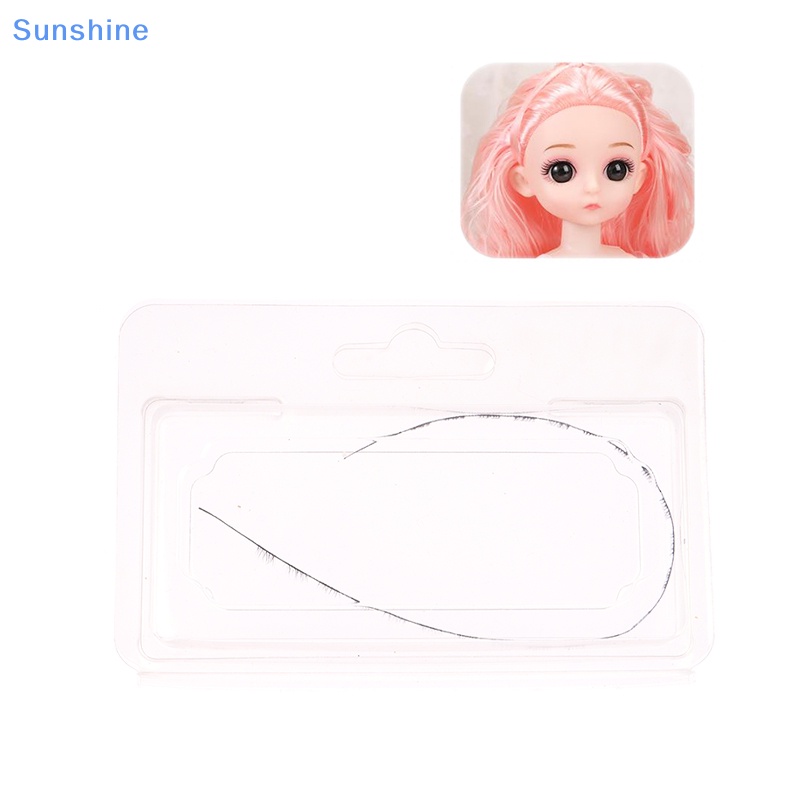 Cặp Lông Mi Giả 3.5mm Tự Trang Điểm Dành Cho Búp Bê