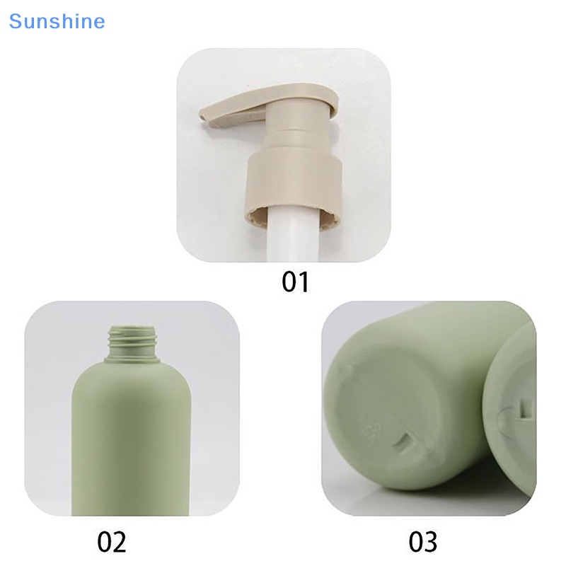 1 Chai Bơm Xà Phòng Rửa Tay Màu Xanh Lá Tiện Dụng