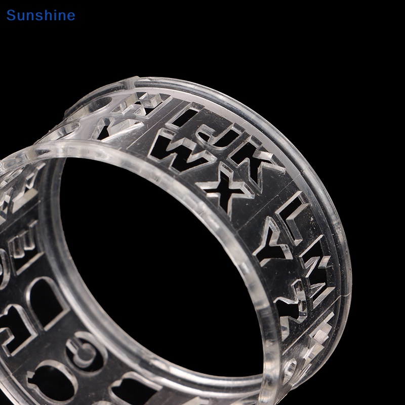 1 Cái Khuôn Vẽ Đánh Dấu Bóng Golf Họa Tiết Chữ Cái