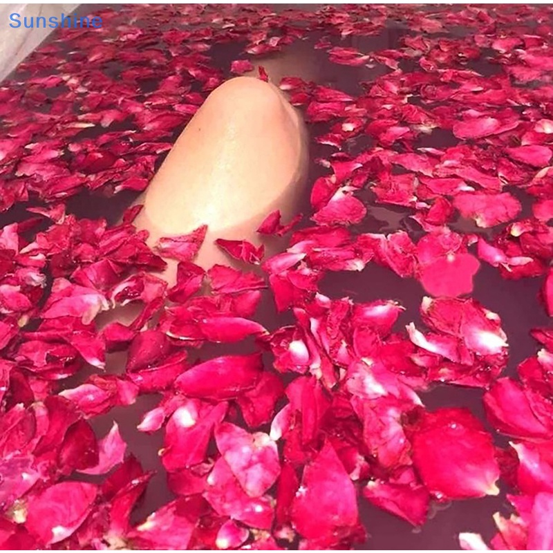 Muối Tắm 250g Cánh Hoa Hồng Khô Dùng Làm Xà Phòng Thủ Công