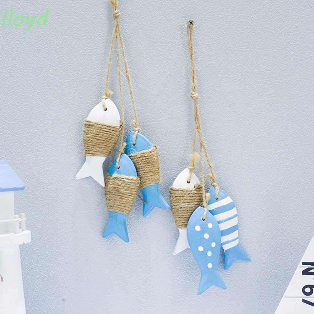 Lloyd Rèm Treo Trang Trí Phông Nền Lưới Cá Đại Dương Vui Nhộn Đa Năng Trang Trí Nhà Trẻ Mẫu Giáo