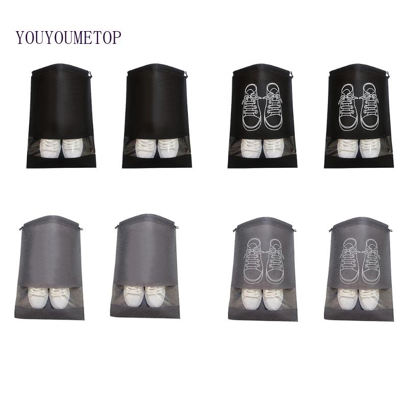 Set 10 Túi Dây Rút Đựng Giày Dép Chống Bụi Chống Nước Tiện Dụng
