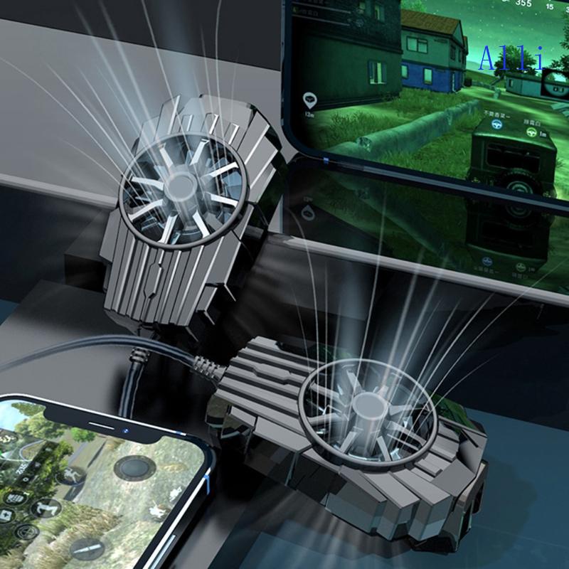 Quạt Tản Nhiệt Mini Di Động Kèm Dây Cáp Sạc USB Cho Android Và iOS