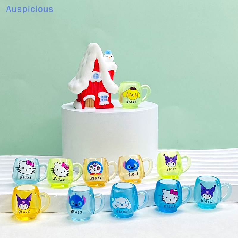 SANRIO Set 5 Cốc Nước Mini 1: 12 Dùng Trang Trí Nhà Búp Bê