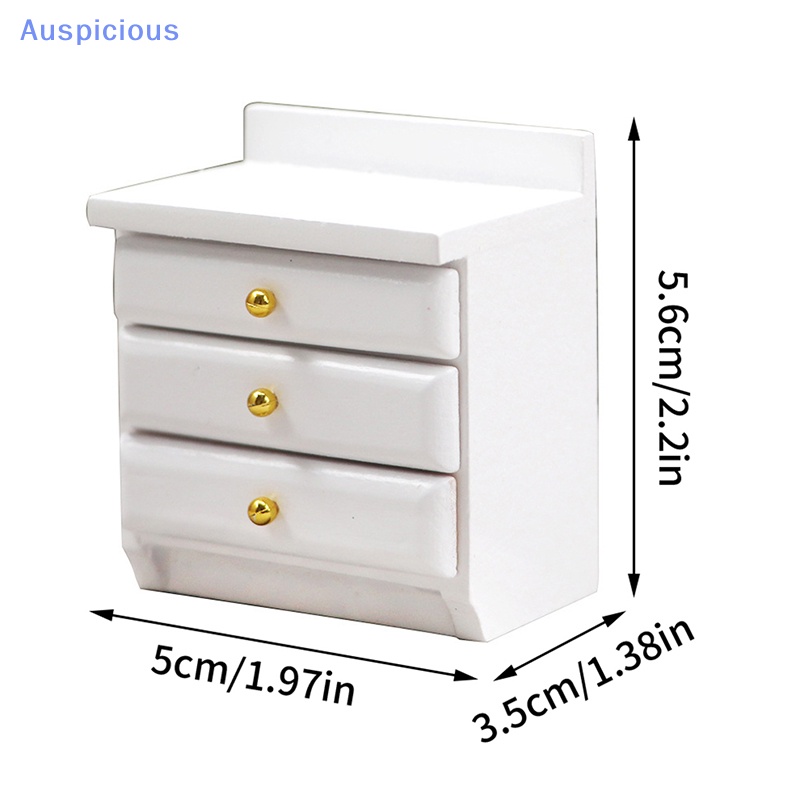 Ngăn Kéo Đựng Đồ Dùng Phòng Ngủ / Bàn / Giường Ngủ Trang Trí Nhà Búp Bê 1: 12