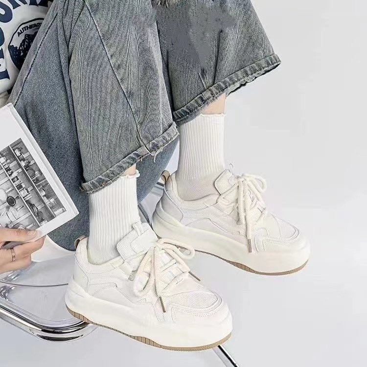 Giày Thể Thao Đế Dày Thoáng Khí Thiết Kế Đơn Giản Mới Cho Nữ