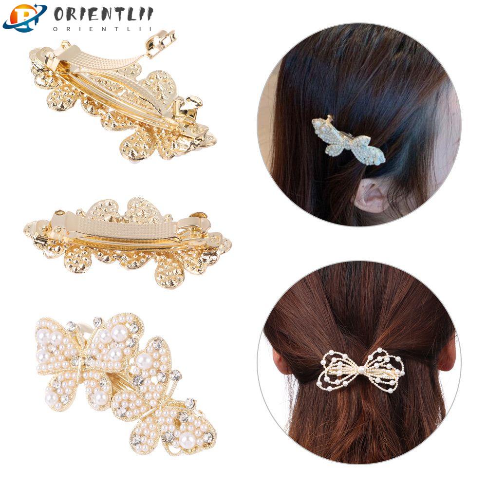 Kẹp Tóc Hình Nơ Bướm Nhiều Lớp Thời Trang Mùa Xuân Cho Nữ