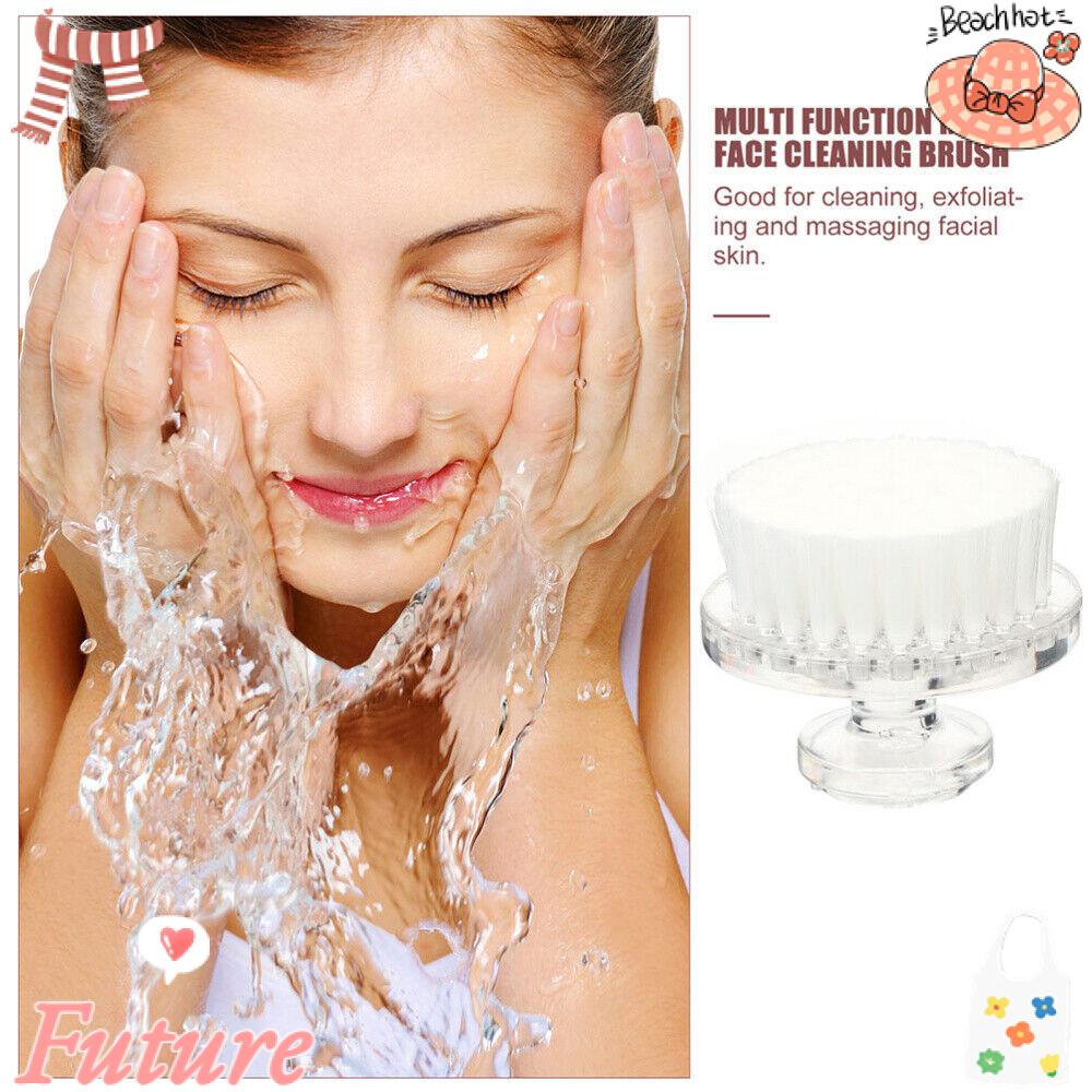 Cọ Rửa Mặt Làm Sạch Sâu Lỗ Chân Lông Thiết Kế Nhỏ Gọn Kèm Nắp Đậy