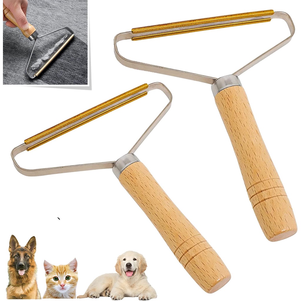 Set 2 Dụng Cụ Loại Bỏ Xơ Vải Cho Thảm Trải Sàn Có Thể Tái Sử Dụng