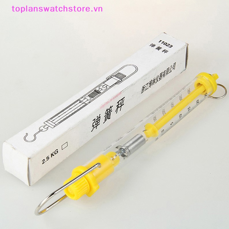 Cân Lò Xo Bằng Nhựa 2.5kg Chuyên Dụng Cho Thí Nghiệm