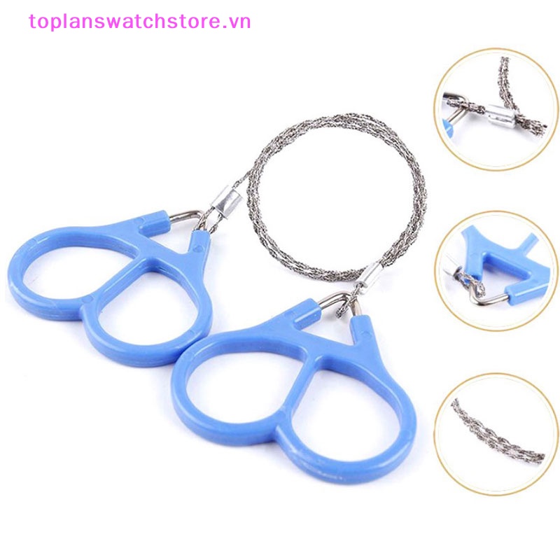 Cưa Dây Sinh Tồn Bằng Thép Không Gỉ Tiện Dụng Khi Đi Cắm Trại