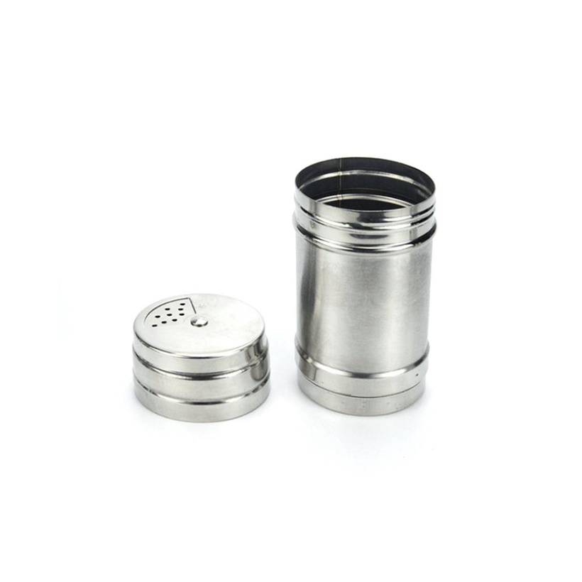 =Christmas=Stainless Steel Cruet Condiment Spice Jars Set Salt and Pepper Shakers