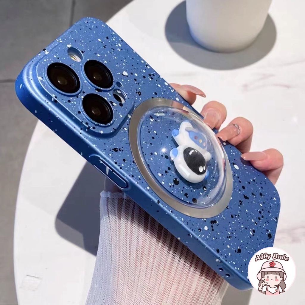 Ốp Điện Thoại TPU Cứng Hình Phi Hành Gia 3D Chống Va Đập Cho IPhone 14 Pro Max 11 12 11 Pro Max