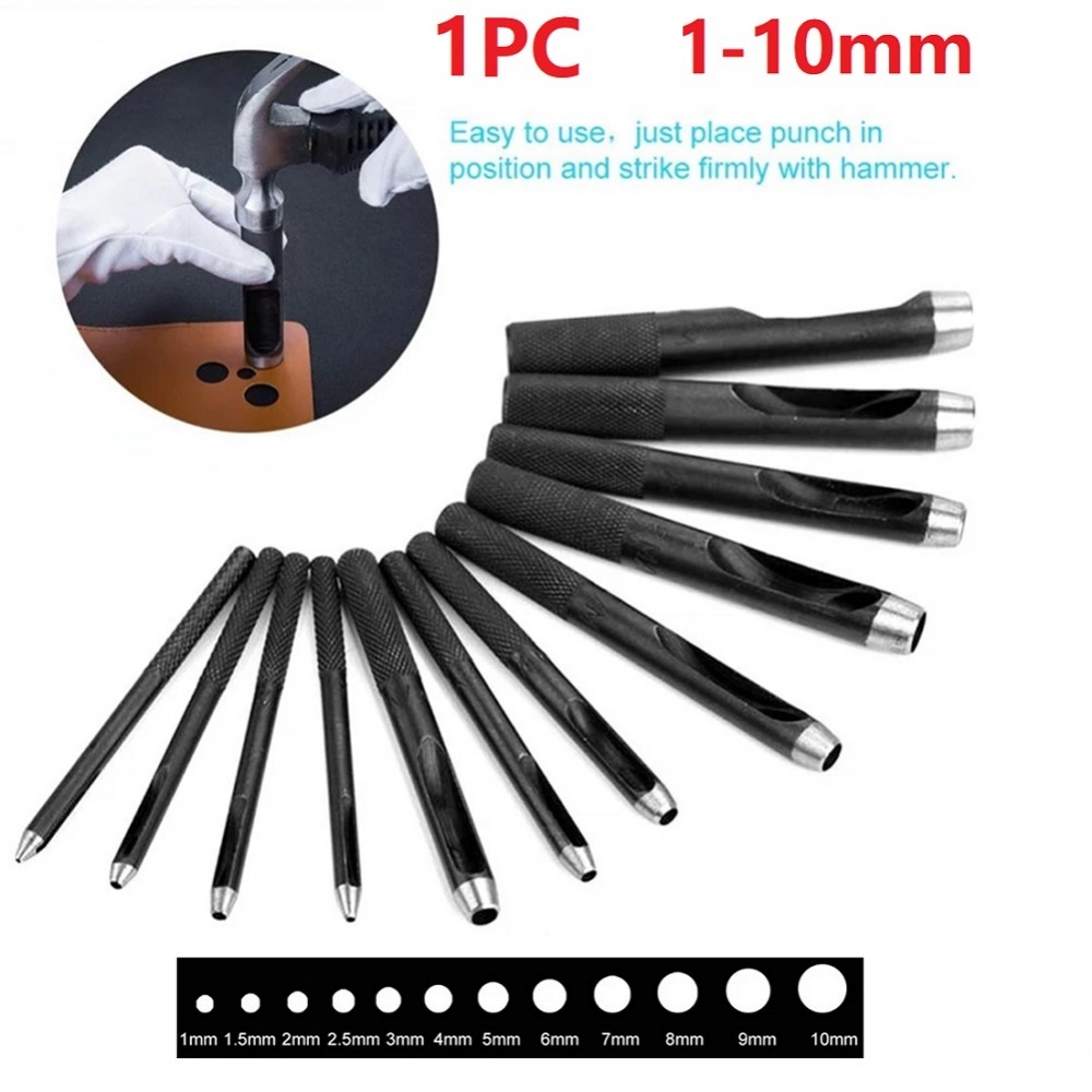 (MớI) Đục Lỗ Đồ Da 1-10mm