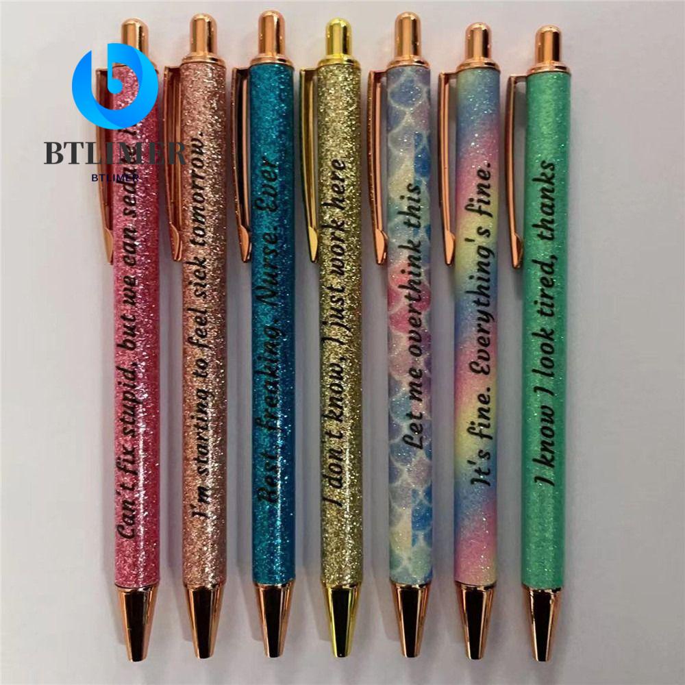 Bộ 7 Bút Mực Gel Hình Dáng Ngộ Nghĩnh