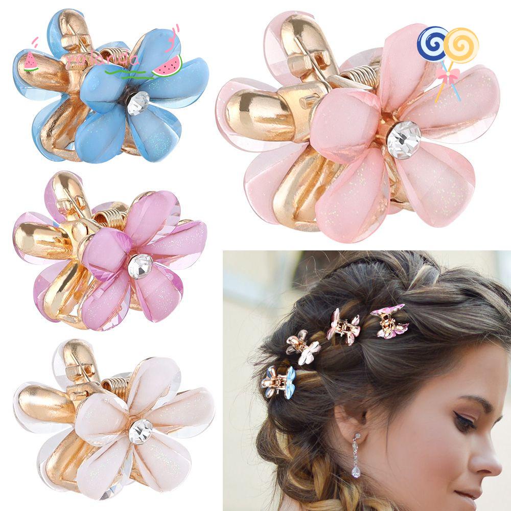 Kẹp Càng Cua Mini Thời Trang Cho Nữ|Băng Đô Cài Tóc Đính Hoa