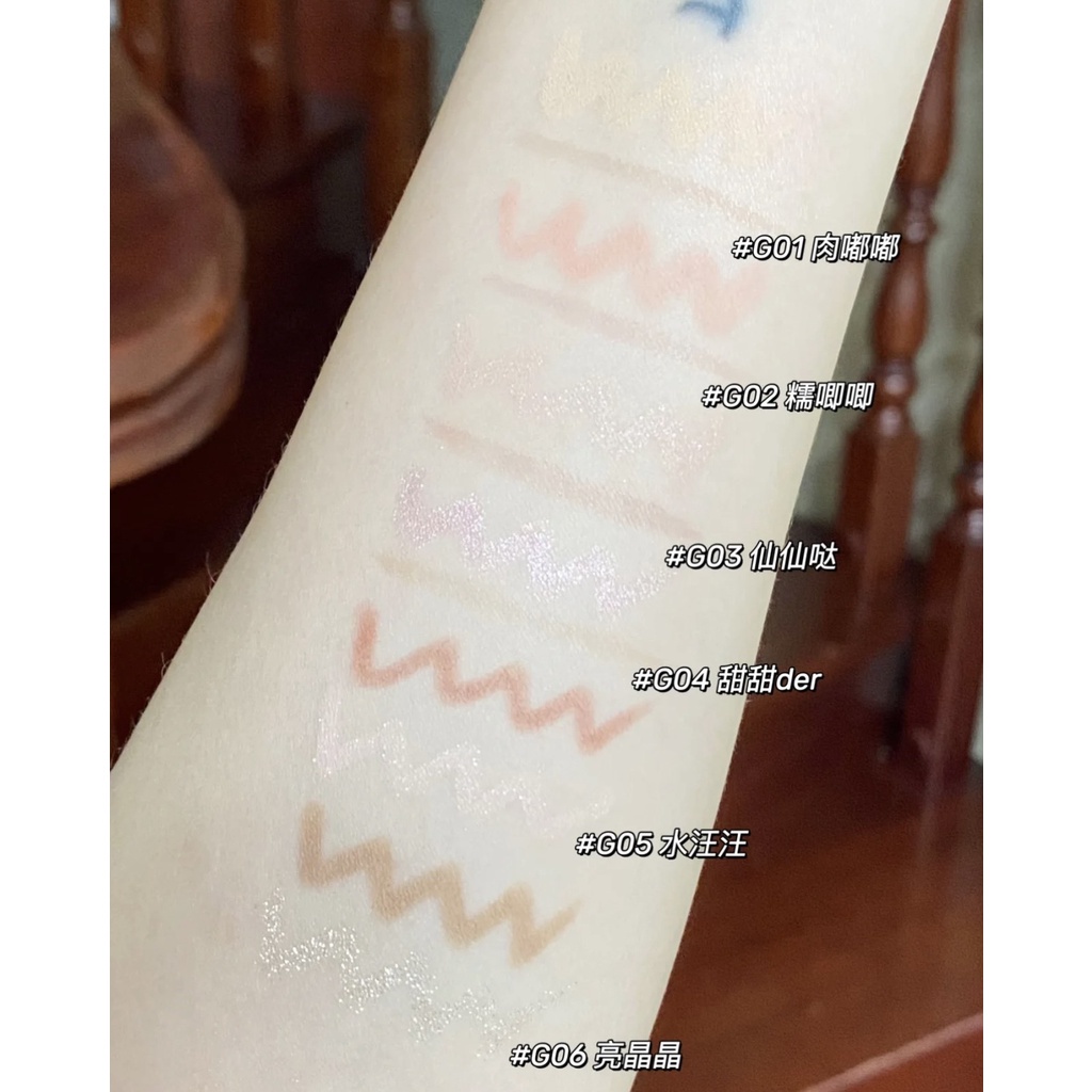 Bút kẻ bọng mắt 2 đầu Flortte Nice To Meet Chu