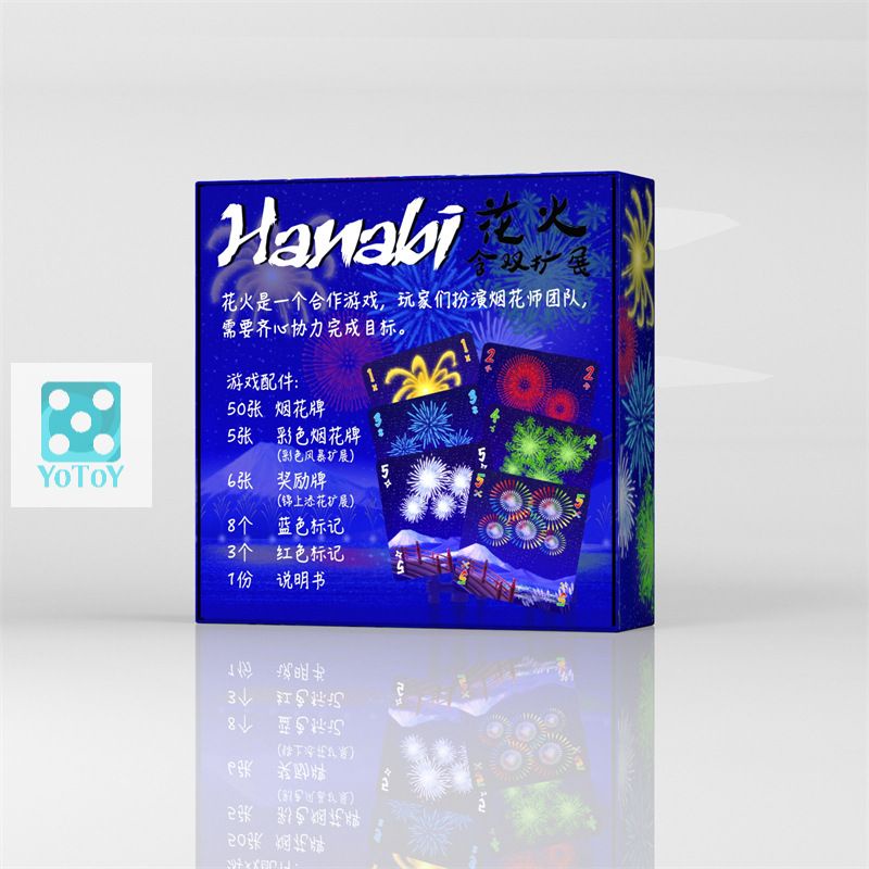 Trò chơi thẻ bài Hanabi - boardgame pháo hoa rực rỡ