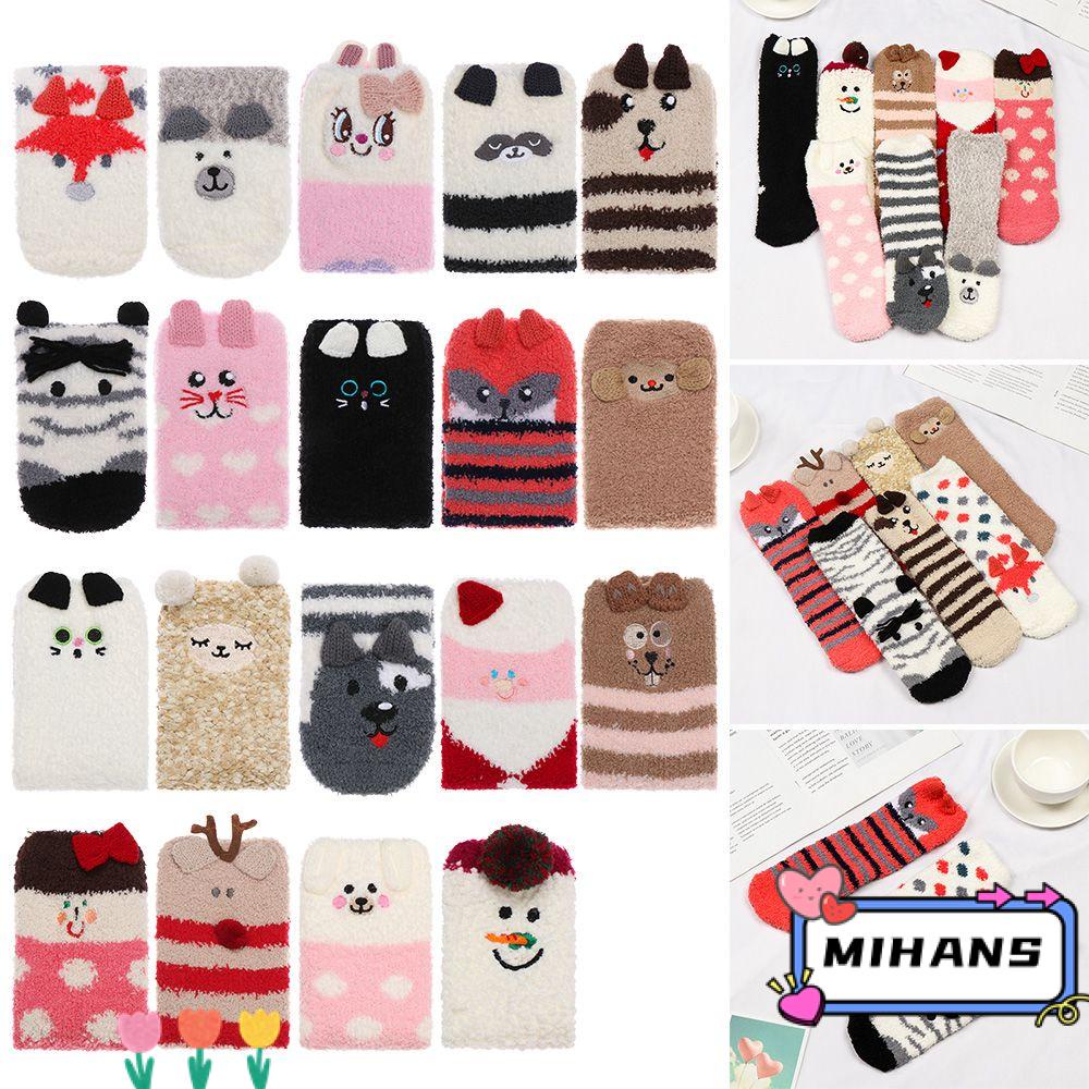 Vớ Dày Dặn Chống Trượt In Họa Tiết 3D Dành Cho Người Lớn