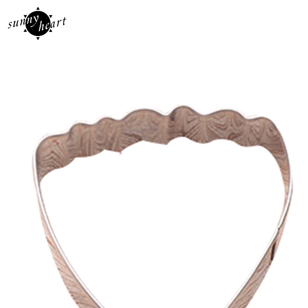 Set 2 Khuôn Cắt Tạo Hình Cánh Hoa Dâm Bụt Trang Trí Bánh