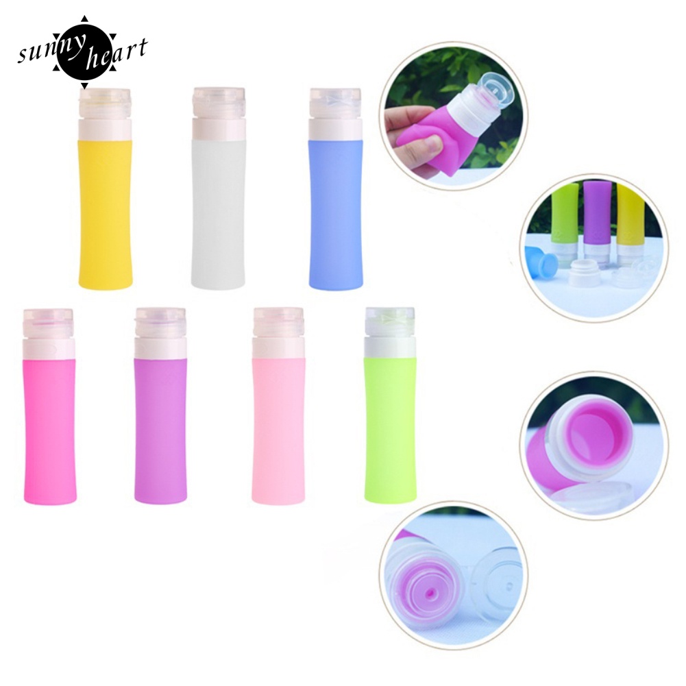 Chai Silicone Đựng Dầu Gội Khi Đi Du Lịch