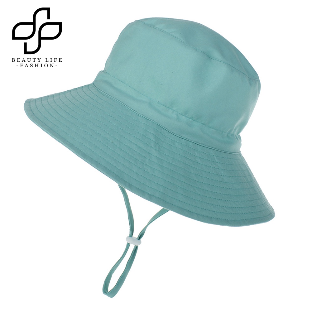 Nón Bucket Rộng Vành Chống Tia UV In Họa Tiết Khủng Long Có Thể Điều Chỉnh Dành Cho Bé