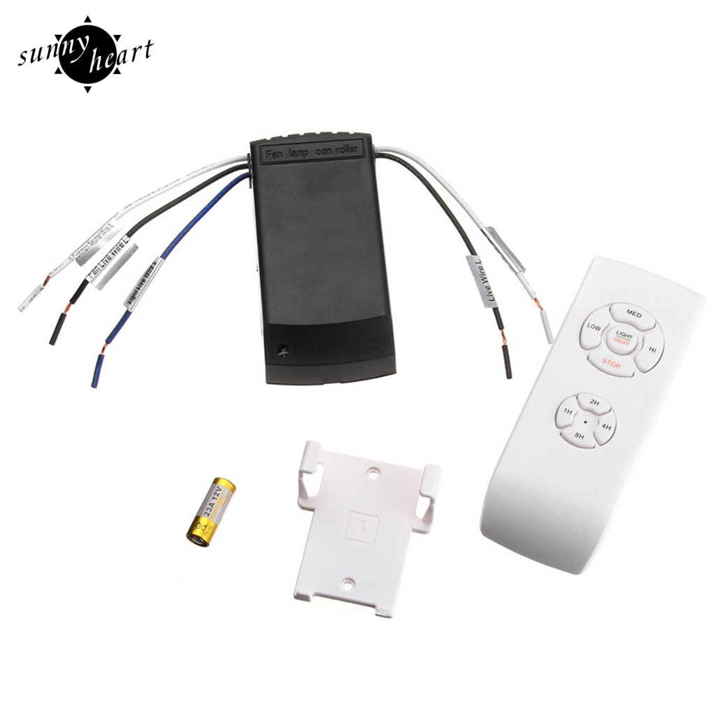 Remote Điều Khiển Đèn Quạt Trần Không Dây Hẹn Giờ