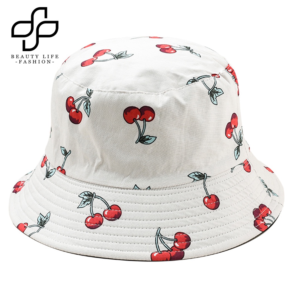 Nón Tai Bèo Unisex Họa Tiết Trái Cây Dễ Thương