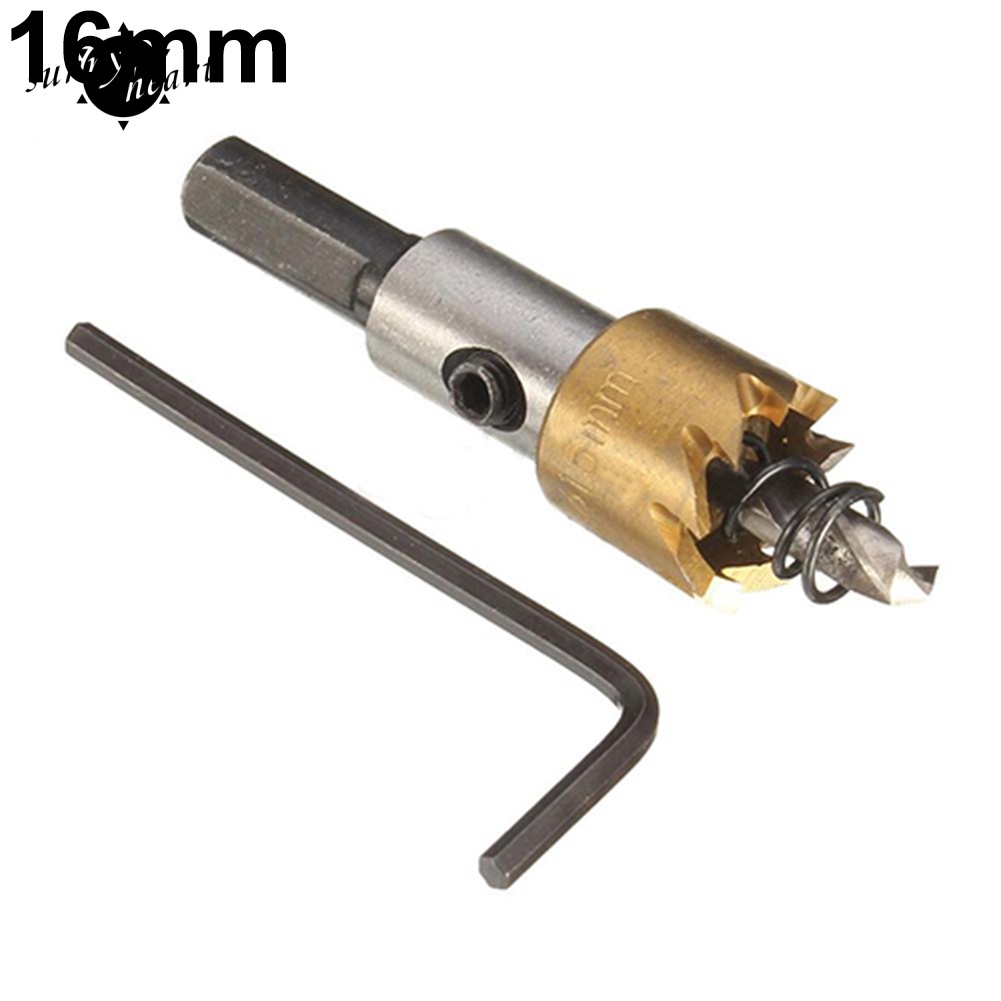 Mũi Khoan Lỗ 16-60mm HSS Bằng Thép Tiện Dụng