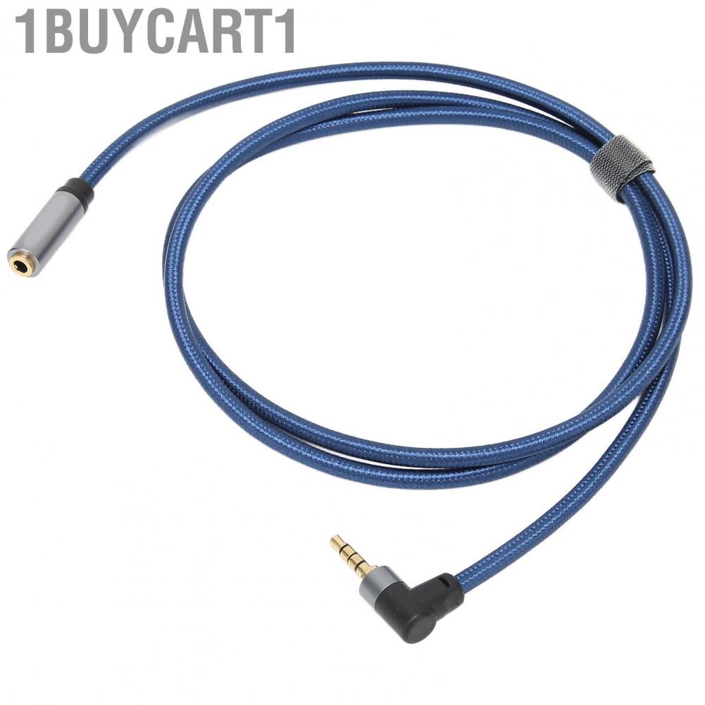1buycart1 3.5mm Female To Male Extension Cable Line For  Smartphone Tablet