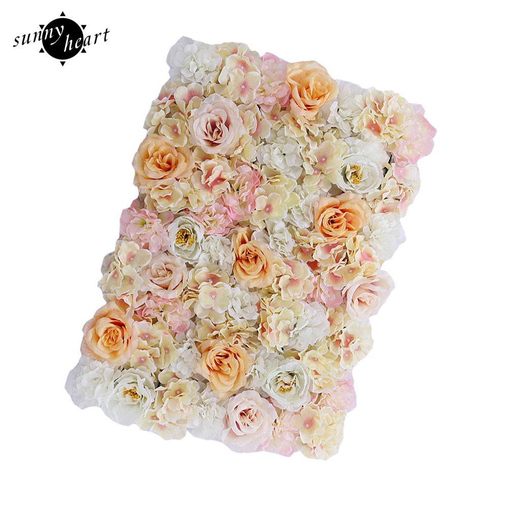 Hoa Hồng Nhân Tạo Treo Tường Trang Trí Tiệc Cưới