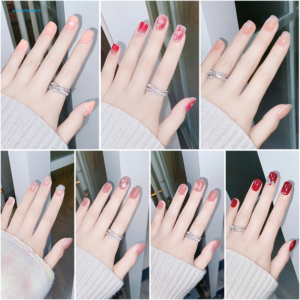 Túi Đựng Đồ Dùng Cao Cấp Tiện Dụng| 1 Bộ Móng Tay Giả Bằng Nhựa ABS Chống Phai Màu Sang Trọng DIY