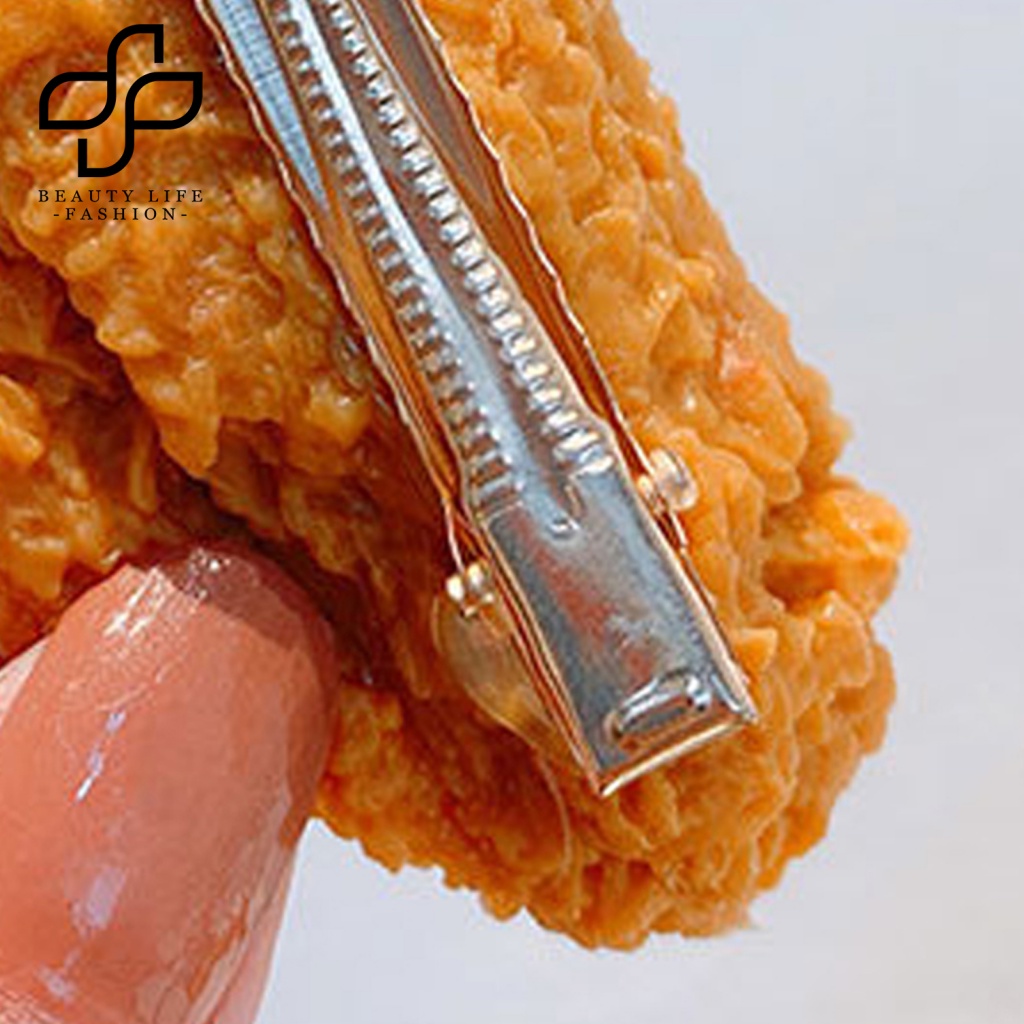 Kẹp Tóc Nhựa Chống Biến Dạng Hình Thức Ăn Cho Nữ