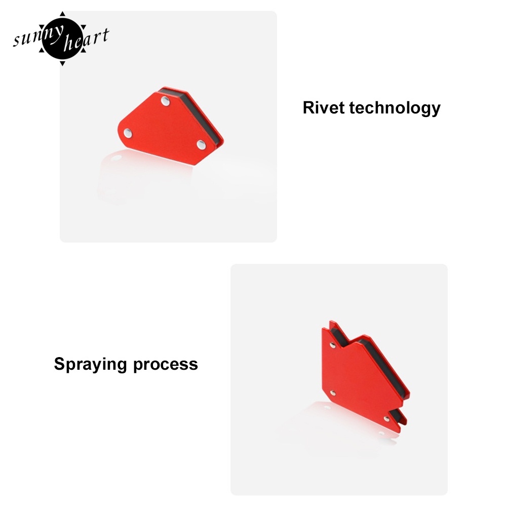 Set 6 Giá Đỡ Nam Châm Hình Tam Giác Góc 30-150 Độ Chuyên Dụng Cho Thợ Hàn