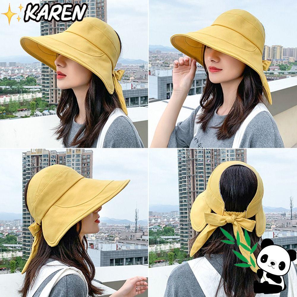 Nón Bucket Rộng Vành Chống Tia Uv Có Thể Gấp Gọn Tiện Dụng