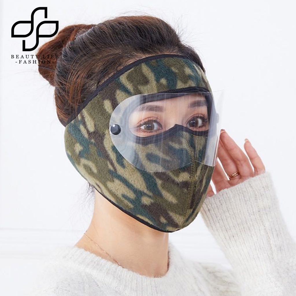 Mặt Nạ Chống Gió Chống Sương Mù Trong Suốt Bảo Vệ Khuôn Mặt Dùng Khi Lái Xe