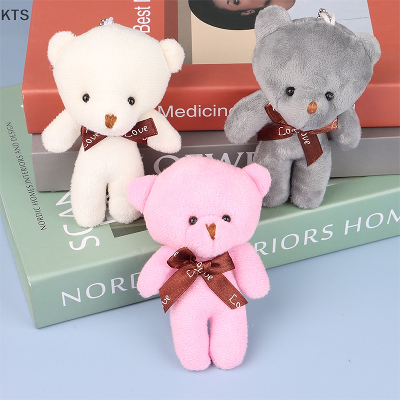 Set 10 Gấu Bông Mini 12cm Mềm Mại Đáng Yêu