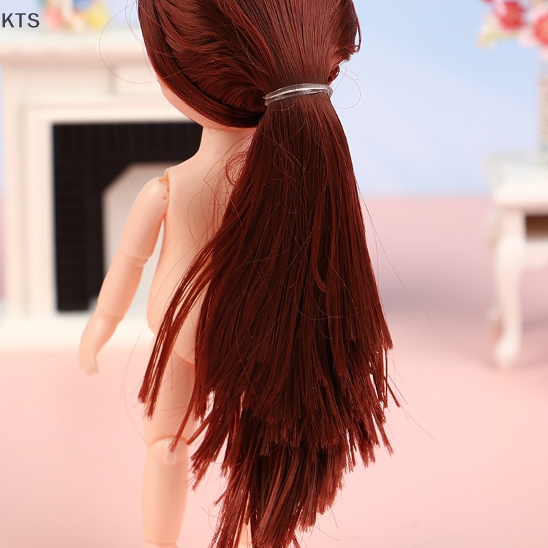 1 Nhà Búp Bê Bé Gái Tóc Nâu 3D Cỡ 1 / 12 17cm