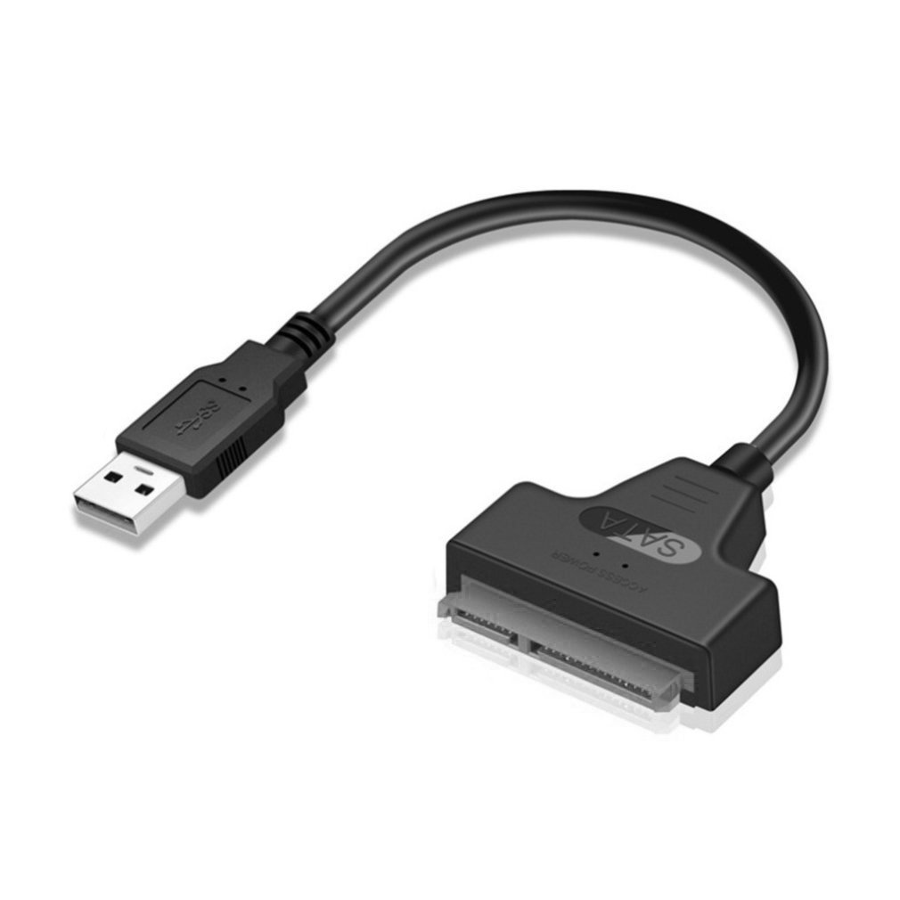 Cable Adapter Sata To Usb 2.0/Type C 22Pin Solid State Mechanical Mobile Hard Disk For 2.5 Inch Ssd Drives [Q/2]