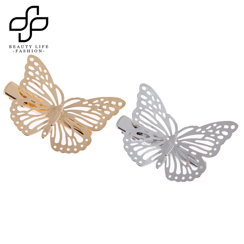 Kẹp Tóc Hình Bướm Rỗng Dễ Phối Đồ Thời Trang