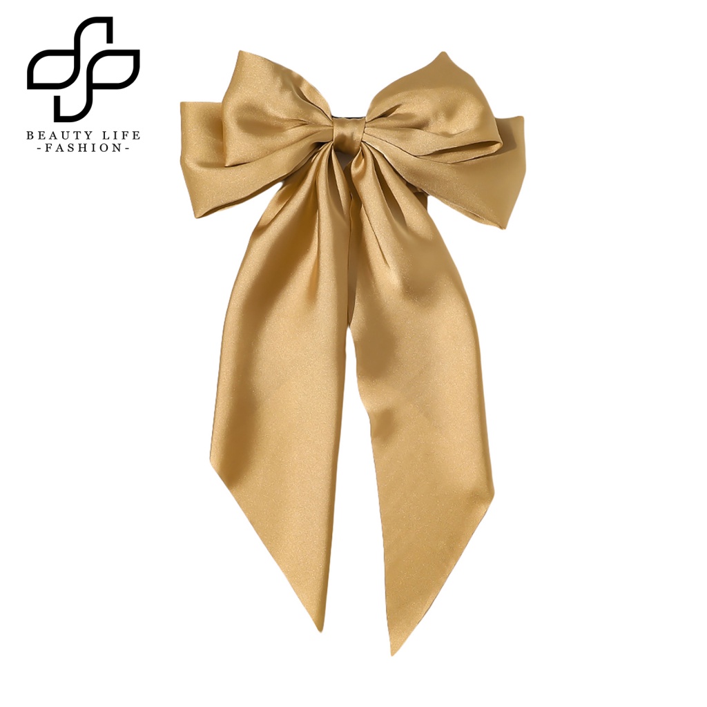 Kẹp Tóc Hình Nơ Siêu Bền Thoải Mái Dễ Phối Đồ Thời Trang Cho Nữ