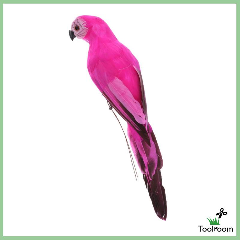 Đồ trang trí Chim Vẹt 35cm Dùng Trang Trí Độc Đáo