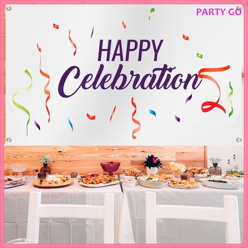 Set 2 Dây Cờ Trắng Treo Trang Trí Tốt Nghiệp