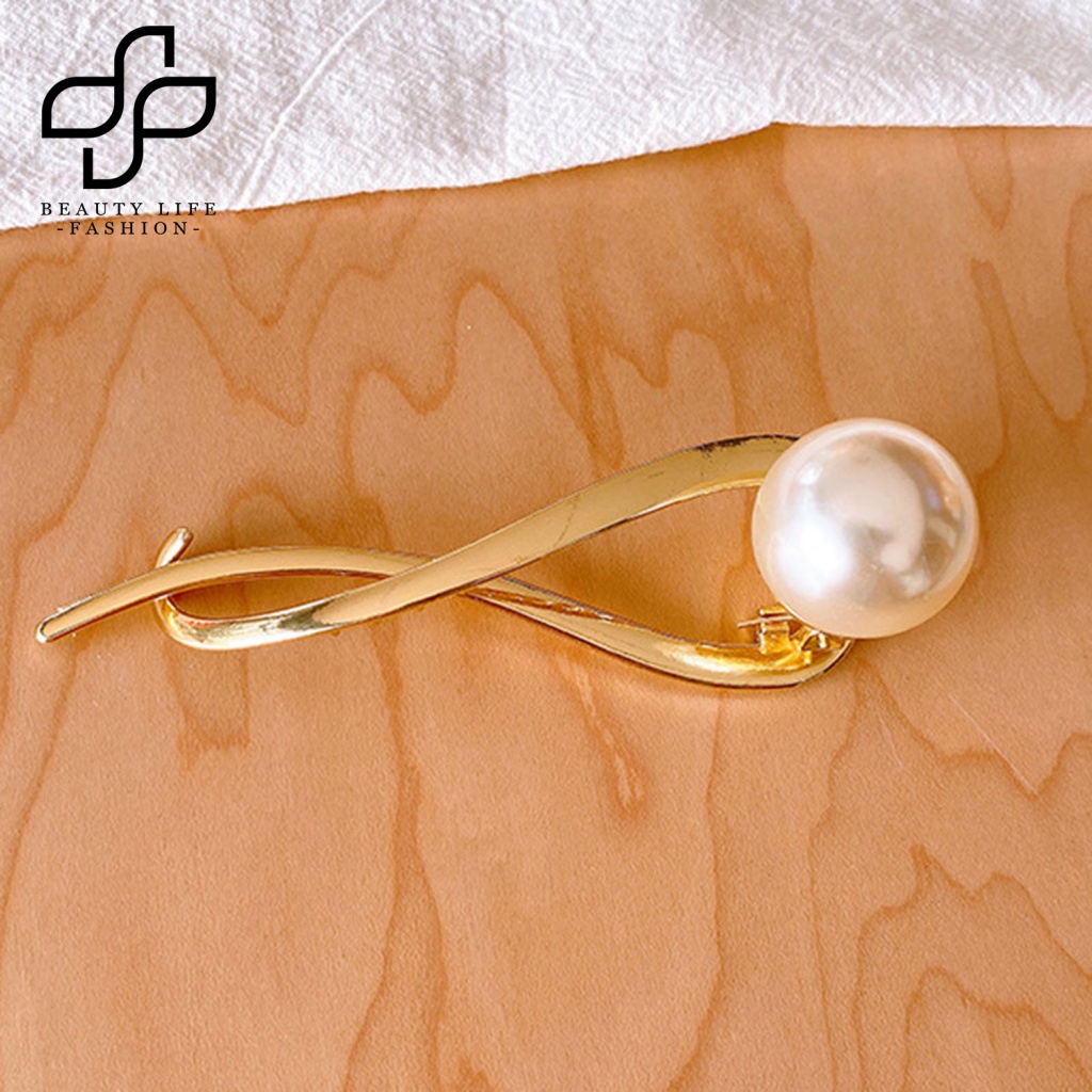 Trâm Cài Tóc Đính Ngọc Trai Giả Phong Cách Hàn Quốc Cho Nữ