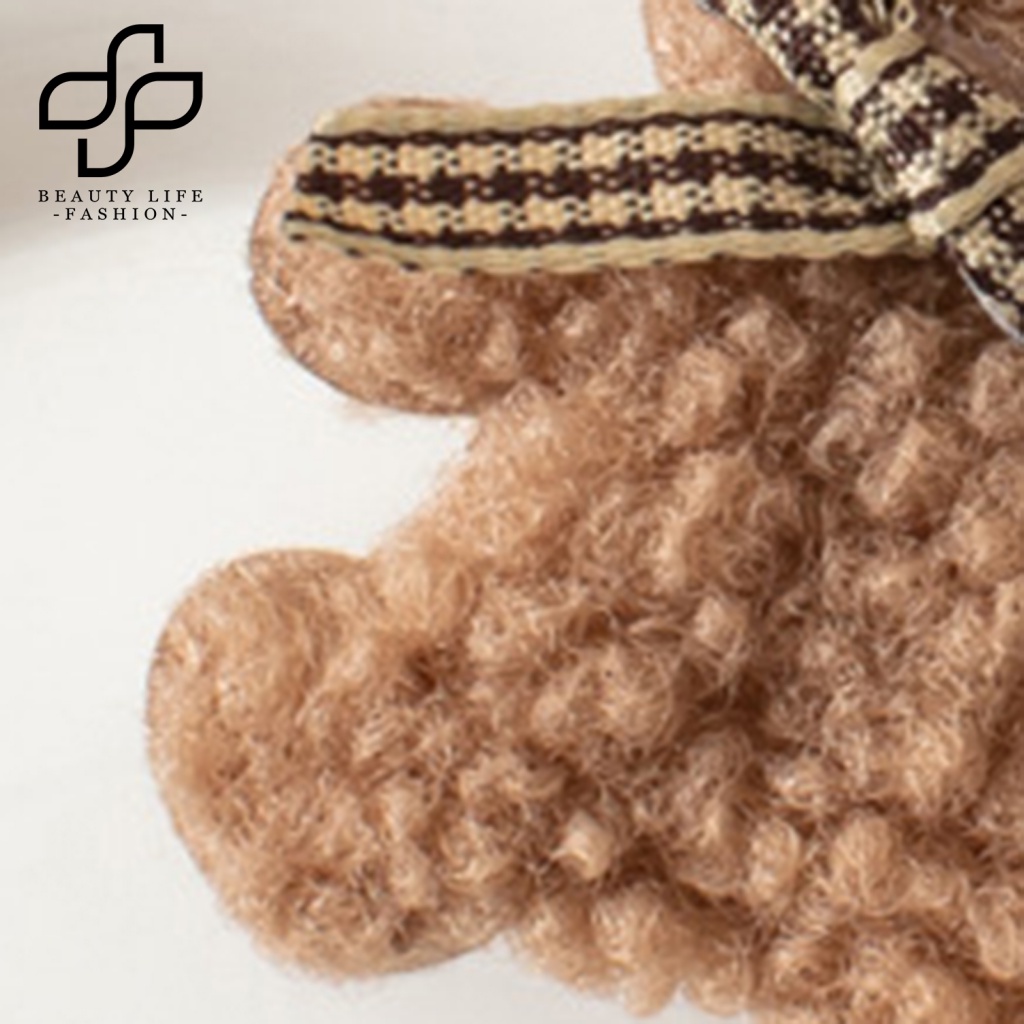 Kẹp Tóc Hình Chú Vịt / Gấu Bông Mềm Mại Dễ Thương