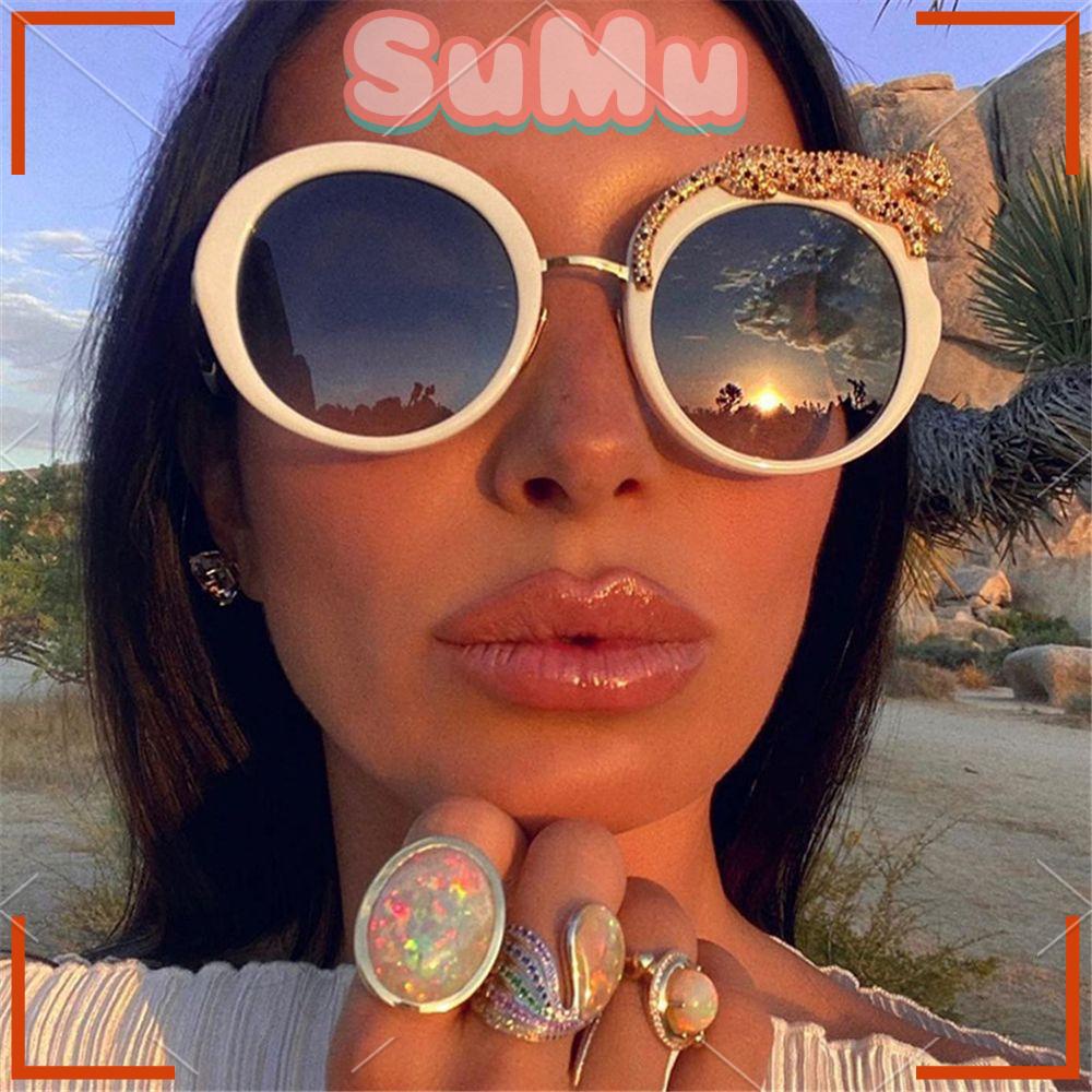 Kính Râm Nữ Gọng Tròn Mới 2000 'S