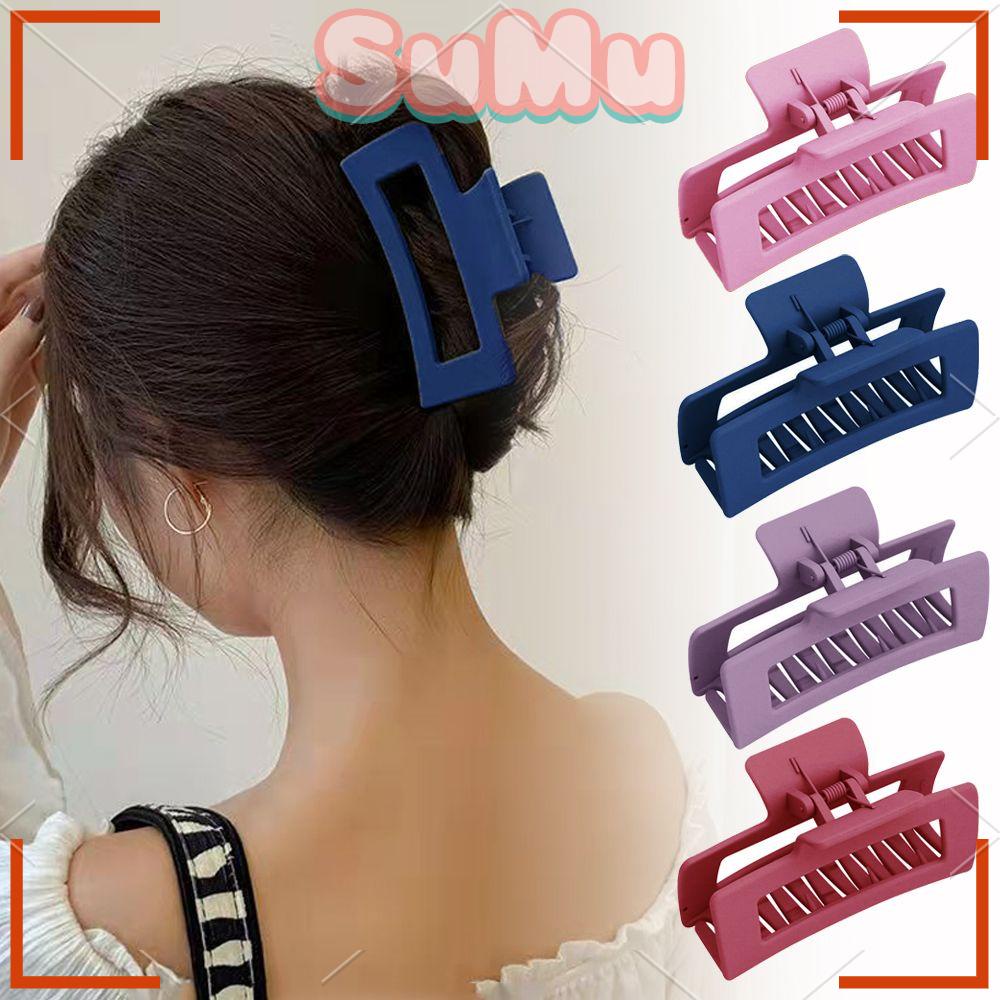 Kẹp Tóc Càng Cua Lớn Cố Định Tóc Nhiều Màu Sắc