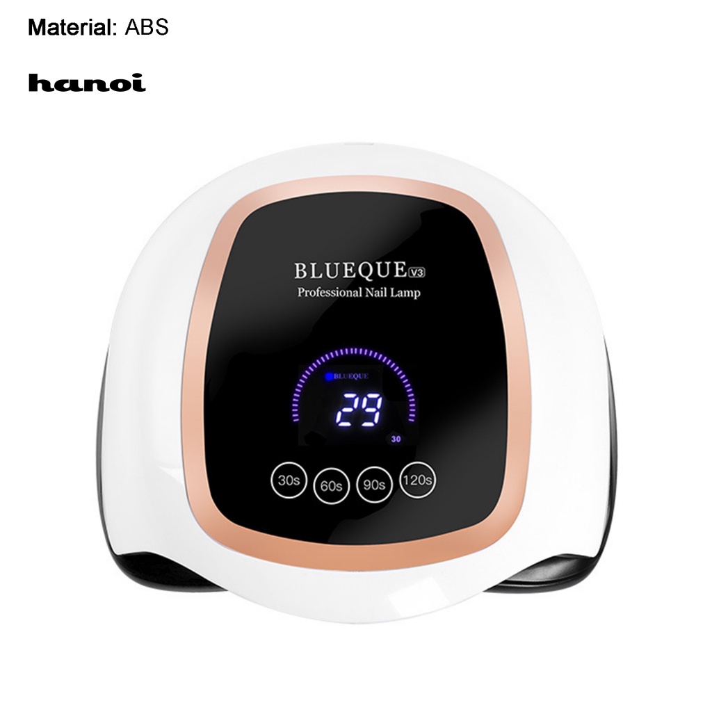 Đèn Hong Khô Móng Tay 42 Bóng LED 168W Màn Hình Kỹ Thuật Số LCD Cảm Biến Thông Minh Cho Nữ
