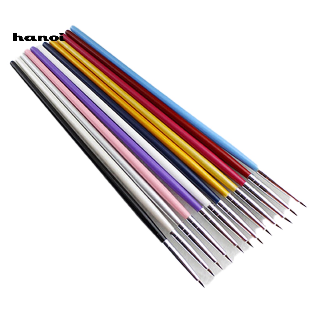 Set 12 Cọ Vẽ Trang Trí Móng Tay Chuyên Nghiệp